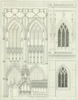 An illustration from The history and antiquities of the cathedral church of Wells: illustrated by a series of engravings, of views, elevations, plans, and details of the architecture of that edifice; including biographical anecdotes of the bishops of the see of Bath and Wells (1824)