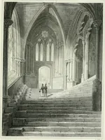 An illustration from The history and antiquities of the cathedral church of Wells: illustrated by a series of engravings, of views, elevations, plans, and details of the architecture of that edifice; including biographical anecdotes of the bishops of the see of Bath and Wells (1824)