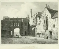 Picture 24 of 26 from The history and antiquities of the cathedral church of Wells: illustrated by a series of engravings, of views, elevations, plans, and details of the architecture of that edifice; including biographical anecdotes of the bishops of the see of Bath and Wells (1824), leaf 160