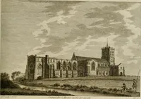 An illustration from Supplement to the antiquities of England and Wales (1777)