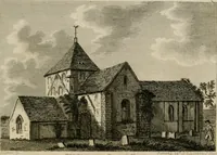 An illustration from Supplement to the antiquities of England and Wales (1777)