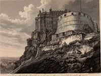 An illustration from Antiquities of Great Britain, : illustrated in views of monasteries, castles, and churches, now existing. (1807)