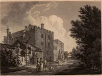 An illustration from Antiquities of Great Britain, : illustrated in views of monasteries, castles, and churches, now existing. (1807)