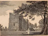 An illustration from Antiquities of Great Britain, : illustrated in views of monasteries, castles, and churches, now existing. (1807)