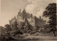 An illustration from Antiquities of Great Britain, : illustrated in views of monasteries, castles, and churches, now existing. (1807)