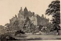 An illustration from Antiquities of Great Britain, : illustrated in views of monasteries, castles, and churches, now existing. (1807)