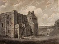 An illustration from Antiquities of Great Britain, : illustrated in views of monasteries, castles, and churches, now existing. (1807)