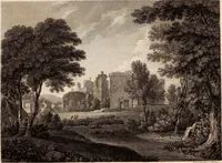 An illustration from Antiquities of Great Britain, : illustrated in views of monasteries, castles, and churches, now existing. (1807)