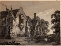 An illustration from Antiquities of Great Britain, : illustrated in views of monasteries, castles, and churches, now existing. (1807)