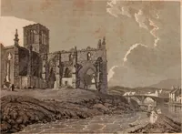 An illustration from Antiquities of Great Britain, : illustrated in views of monasteries, castles, and churches, now existing. (1807)