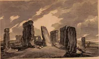 An illustration from Antiquities of Great Britain, : illustrated in views of monasteries, castles, and churches, now existing. (1807)