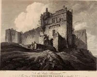 An illustration from Antiquities of Great Britain, : illustrated in views of monasteries, castles, and churches, now existing. (1807)