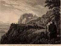 An illustration from Antiquities of Great Britain, : illustrated in views of monasteries, castles, and churches, now existing. (1807)