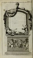An illustration from The antiquities of St. Peters, or the abbey church of Westminster : containing all the inscriptions, epitaphs, &c. upon the tombs and grave-stones : with the lives, marriages and issue of the most eminent personages therein reposited and their coats of arms truly emblazon'd (1711)