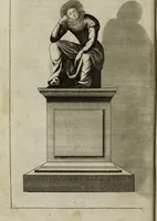 An illustration from The antiquities of St. Peters, or the abbey church of Westminster : containing all the inscriptions, epitaphs, &c. upon the tombs and grave-stones : with the lives, marriages and issue of the most eminent personages therein reposited and their coats of arms truly emblazon'd (1711)