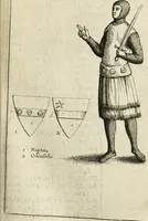 An illustration from The antiquities of Warwickshire illustrated : from records, leiger-books, manuscripts, charters, evidences, tombes, and armes : beautified with maps, prospects, and portraictures (1656)
