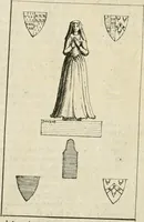 An illustration from The antiquities of Warwickshire illustrated : from records, leiger-books, manuscripts, charters, evidences, tombes, and armes : beautified with maps, prospects, and portraictures (1656)