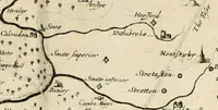 An illustration from The antiquities of Warwickshire illustrated : from records, leiger-books, manuscripts, charters, evidences, tombes, and armes : beautified with maps, prospects, and portraictures (1656)