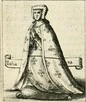 An illustration from The antiquities of Warwickshire illustrated : from records, leiger-books, manuscripts, charters, evidences, tombes, and armes : beautified with maps, prospects, and portraictures (1656)