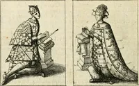 An illustration from The antiquities of Warwickshire illustrated : from records, leiger-books, manuscripts, charters, evidences, tombes, and armes : beautified with maps, prospects, and portraictures (1656)