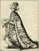 An illustration from The antiquities of Warwickshire illustrated : from records, leiger-books, manuscripts, charters, evidences, tombes, and armes : beautified with maps, prospects, and portraictures (1656)