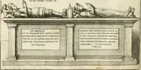 An illustration from The antiquities of Warwickshire illustrated : from records, leiger-books, manuscripts, charters, evidences, tombes, and armes : beautified with maps, prospects, and portraictures (1656)