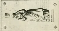 An illustration from The antiquities of Warwickshire illustrated : from records, leiger-books, manuscripts, charters, evidences, tombes, and armes : beautified with maps, prospects, and portraictures (1656)