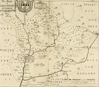 Picture 154 of 286 from The antiquities of Warwickshire illustrated : from records, leiger-books, manuscripts, charters, evidences, tombes, and armes : beautified with maps, prospects, and portraictures (1656), leaf 469