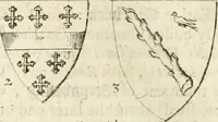 An illustration from The antiquities of Warwickshire illustrated : from records, leiger-books, manuscripts, charters, evidences, tombes, and armes : beautified with maps, prospects, and portraictures (1656)