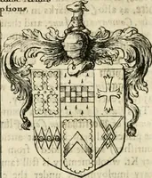 An illustration from The antiquities of Warwickshire illustrated : from records, leiger-books, manuscripts, charters, evidences, tombes, and armes : beautified with maps, prospects, and portraictures (1656)
