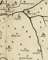 An illustration from The antiquities of Warwickshire illustrated : from records, leiger-books, manuscripts, charters, evidences, tombes, and armes : beautified with maps, prospects, and portraictures (1656)