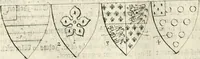 Picture 27 of 286 from The antiquities of Warwickshire illustrated : from records, leiger-books, manuscripts, charters, evidences, tombes, and armes : beautified with maps, prospects, and portraictures (1656), leaf 63