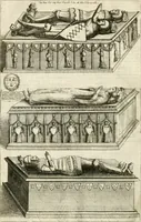 An illustration from The antiquities of Warwickshire illustrated : from records, leiger-books, manuscripts, charters, evidences, tombes, and armes : beautified with maps, prospects, and portraictures (1656)