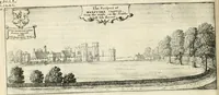 An illustration from The antiquities of Warwickshire illustrated : from records, leiger-books, manuscripts, charters, evidences, tombes, and armes : beautified with maps, prospects, and portraictures (1656)