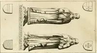 An illustration from The antiquities of Warwickshire illustrated : from records, leiger-books, manuscripts, charters, evidences, tombes, and armes : beautified with maps, prospects, and portraictures (1656)