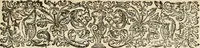 An illustration from The antiquities of Warwickshire illustrated : from records, leiger-books, manuscripts, charters, evidences, tombes, and armes : beautified with maps, prospects, and portraictures (1656)
