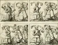 An illustration from The antiquities of Warwickshire illustrated : from records, leiger-books, manuscripts, charters, evidences, tombes, and armes : beautified with maps, prospects, and portraictures (1656)