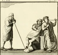 An illustration from Antiquités d'Herculanum (1804)