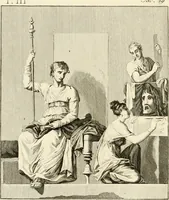 An illustration from Antiquités d'Herculanum (1804)
