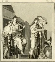 An illustration from Antiquités d'Herculanum (1804)