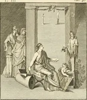 An illustration from Antiquités d'Herculanum (1804)