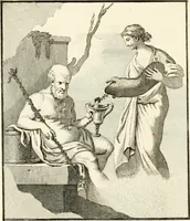 An illustration from Antiquités d'Herculanum (1804)