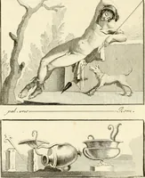 An illustration from Antiquités d'Herculanum (1804)