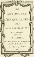 An illustration from Les antiquités d'Herculanum : avec leurs explications en françois (1780)