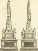 An illustration from Antiquités nationales, ou, Recueil de monumens : pour servir à l'histoire générale et particulière de l'empire françois, tels que tombeaux, inscriptions, statues, vitraux, fresques, etc. : tirés des abbayes, monastères, châteaux, et autres lieux devenus domaines nationaux (1790)