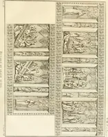 An illustration from Antiquités nationales, ou, Recueil de monumens : pour servir à l'histoire générale et particulière de l'empire françois, tels que tombeaux, inscriptions, statues, vitraux, fresques, etc. : tirés des abbayes, monastères, châteaux, et autres lieux devenus domaines nationaux (1790)