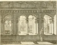 An illustration from Antiquités nationales, ou, Recueil de monumens : pour servir à l'histoire générale et particulière de l'empire françois, tels que tombeaux, inscriptions, statues, vitraux, fresques, etc. : tirés des abbayes, monastères, châteaux, et autres lieux devenus domaines nationaux (1790)