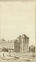 An illustration from Antiquités nationales, ou, Recueil de monumens : pour servir à l'histoire générale et particulière de l'empire françois, tels que tombeaux, inscriptions, statues, vitraux, fresques, etc. : tirés des abbayes, monastères, châteaux, et autres lieux devenus domaines nationaux (1790)