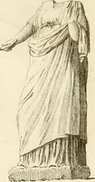 An illustration from Antiquités nationales, ou, Recueil de monumens : pour servir à l'histoire générale et particulière de l'empire françois, tels que tombeaux, inscriptions, statues, vitraux, fresques, etc. : tirés des abbayes, monastères, châteaux, et autres lieux devenus domaines nationaux (1790)