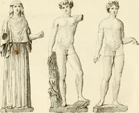 An illustration from Antiquités nationales, ou, Recueil de monumens : pour servir à l'histoire générale et particulière de l'empire françois, tels que tombeaux, inscriptions, statues, vitraux, fresques, etc. : tirés des abbayes, monastères, châteaux, et autres lieux devenus domaines nationaux (1790)